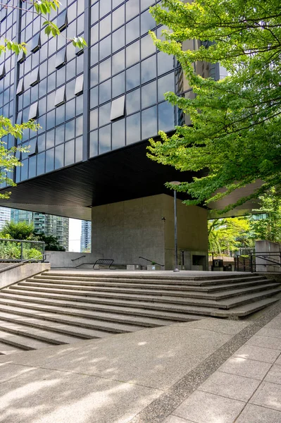 Vancouver British Columbia May 2023 Views Landmark Qube Building Vancouver — Stock Photo, Image