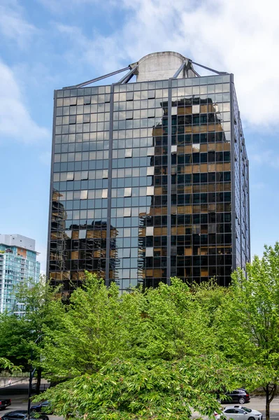 밴쿠버 브리티시컬럼비아주 2023 밴쿠버 시내에 랜드마크 건물의 — 스톡 사진