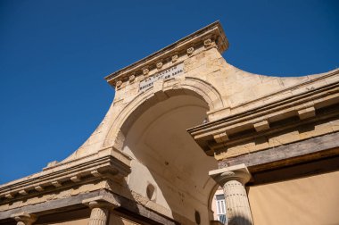 Cadiz, İspanya - 23 Temmuz 2023: Cadiz 'deki Merkez Pazar.