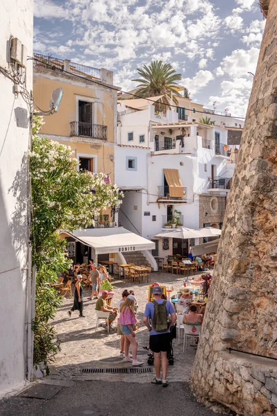 Eivissa Spain July 2023 Beautiful Eivissa Famous Meditranian Island Ibiza — Stock Photo, Image