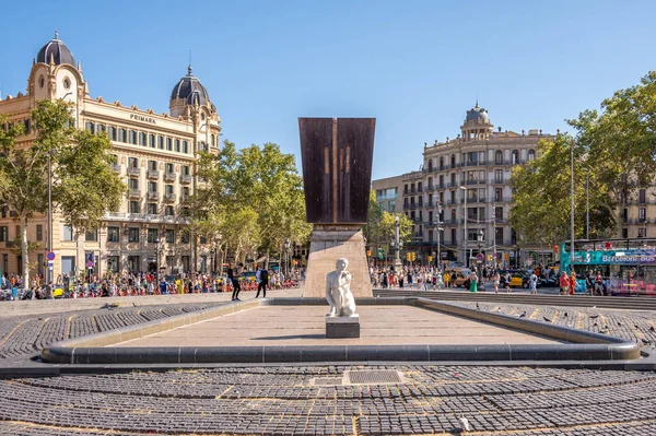 バルセロナ スペイン 2023 バルセロナのプラザカタルーニャ — ストック写真