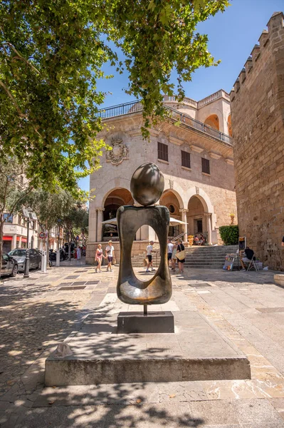 Palma Mallorca Spanyolország 2023 Július Gyönyörű Utcai Jelenetek Építészet Palma — Stock Fotó