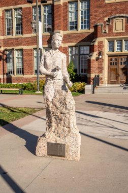 Calgary, Alberta - 9 Ekim 2023 Calgary SAIT kampüsündeki binalar.