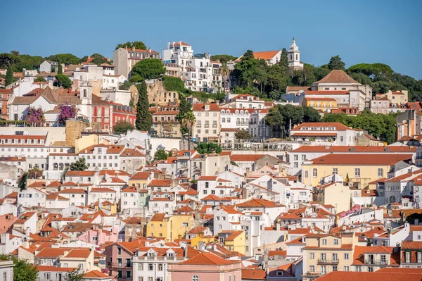 Lisabon Portugalsko Července 2023 Krásné Výhledy Architektura Starém Městě Lisabonu Royalty Free Stock Obrázky