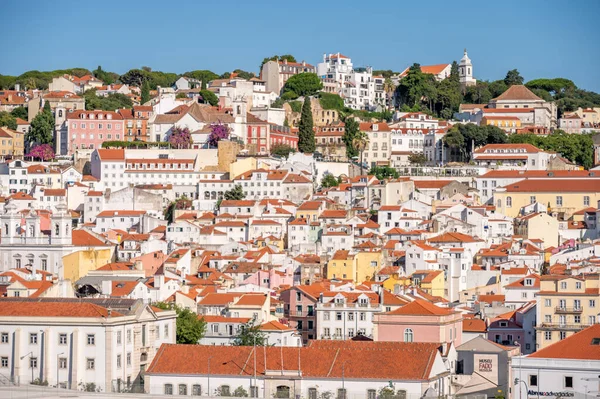 Lisbonne Portugal Juillet 2023 Belles Vues Architecture Dans Vieille Ville Image En Vente