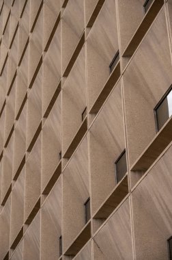 Calgary, Alberta - 4 Mayıs 2024: Calgary 'deki Rocky Mountain Plaza' nın Detayları.