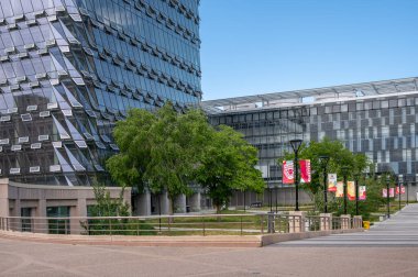 Calgary, Alberta - 20 Haziran 2024: UofC Kampüsündeki Calgary Hunter Üniversitesi Öğrenci Topluluğu.