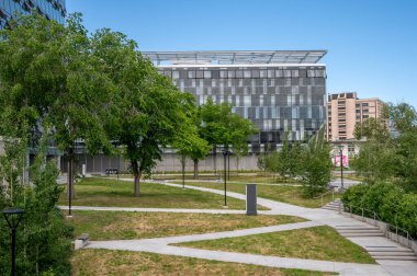 Calgary, Alberta - 20 Haziran 2024: UofC Kampüsündeki Calgary Hunter Üniversitesi Öğrenci Topluluğu.