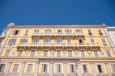 Ajaccio, Fransa - 8 Ağustos 2024: Ajaccio, Korsika 'da geleneksel mimari.