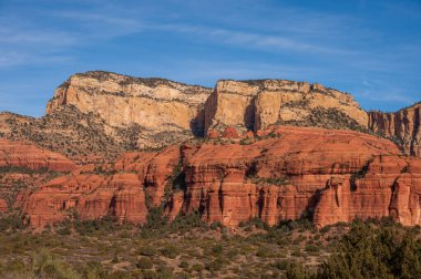 Views of Bear Mountain near Sedona, Arizona. clipart