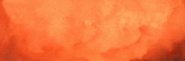 Streszczenie Pomarańczowy Żółty Tło Tekstury Papieru Ilustracja Akwarela — Zdjęcie stockowe