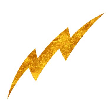 Yapıştırma biçiminde el çizimi gök gürültüsü karalaması