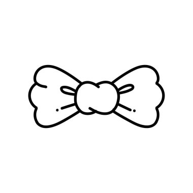 Papyon simgesi. El çizimi vektör çizimi. Düzenlenebilir satır vuruşu.