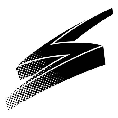 simge simgesi simgesi siyah yarıton biçimi