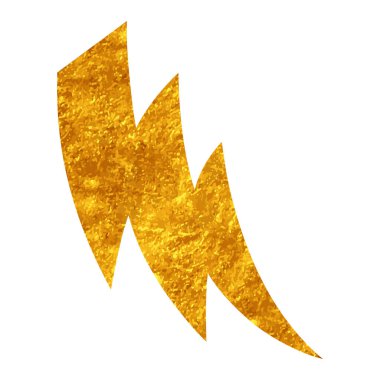 Yapıştırma biçiminde el çizimi gök gürültüsü karalaması