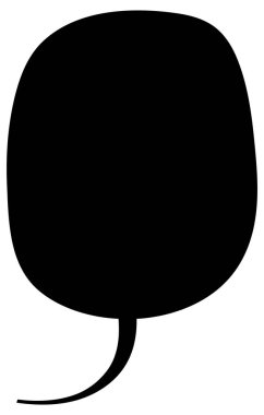 Siyah el çizimi sohbet baloncuğu el çizimi vektör çizimi