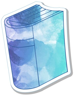 El çizimi suluboya kitap karalaması