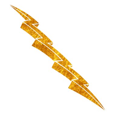 Yapıştırma biçiminde el çizimi gök gürültüsü karalaması