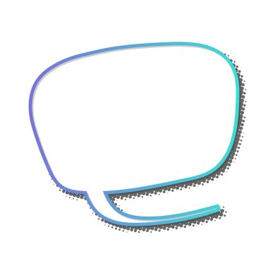 Boş komik konuşma balonu