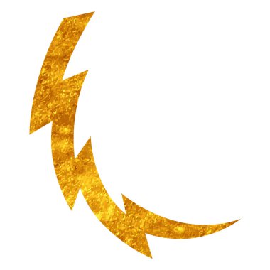 Yapıştırma biçiminde el çizimi gök gürültüsü karalaması