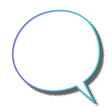 Boş komik konuşma balonu