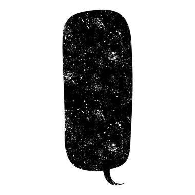 grunge rustic chat kabarcık vektör çizimi