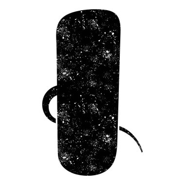 grunge rustic chat kabarcık vektör çizimi