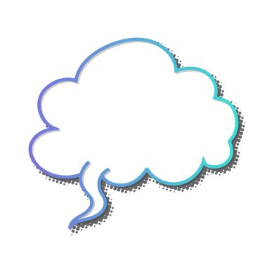 Boş komik konuşma balonu