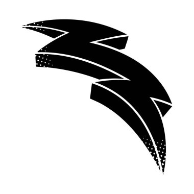 simge simgesi simgesi siyah yarıton biçimi