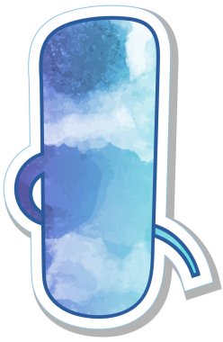 suluboya sohbet balonu etiketi