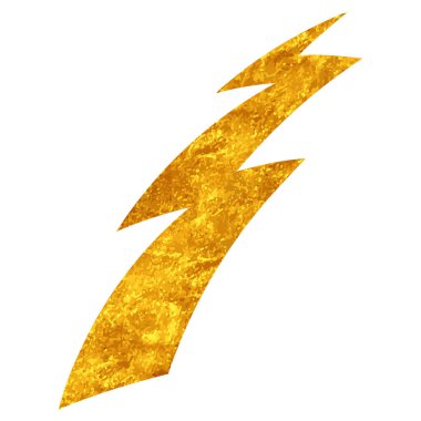 Yapıştırma biçiminde el çizimi gök gürültüsü karalaması