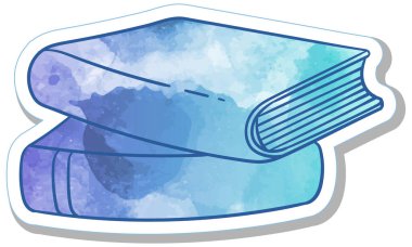 El çizimi suluboya kitap karalaması