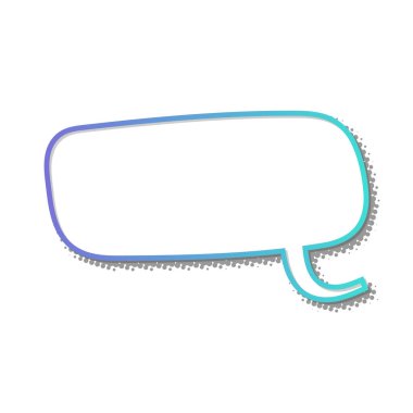 Boş komik konuşma balonu