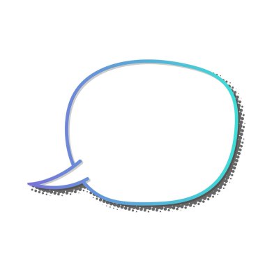 Boş komik konuşma balonu