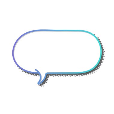 Boş komik konuşma balonu