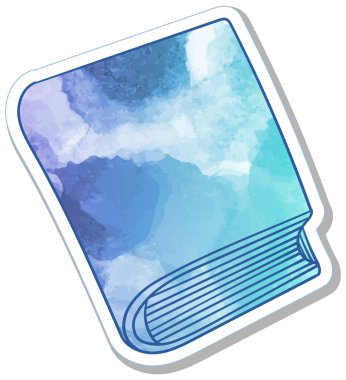 El çizimi suluboya kitap karalaması