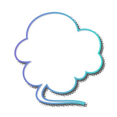 Boş komik konuşma balonu