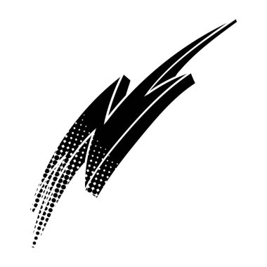 simge simgesi simgesi siyah yarıton biçimi