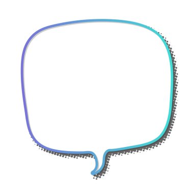 Boş komik konuşma balonu