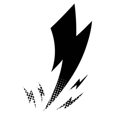 simge simgesi simgesi siyah yarıton biçimi