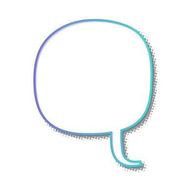 Boş komik konuşma balonu