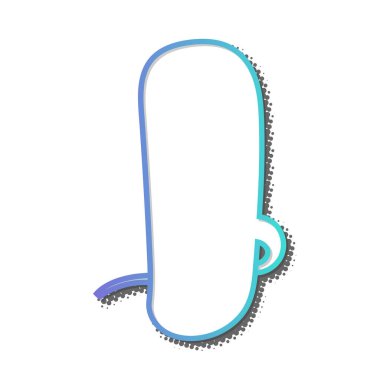 Boş komik konuşma balonu