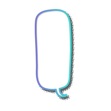 Boş komik konuşma balonu