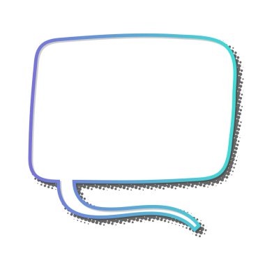 Boş komik konuşma balonu