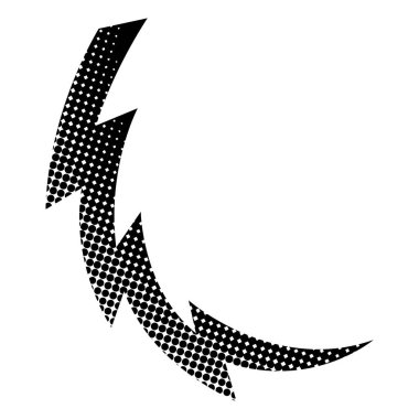 simge simgesi simgesi siyah yarıton biçimi