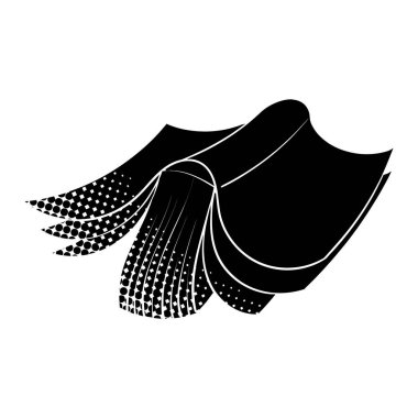 siyah yarım ton el çizimi kitap karalaması