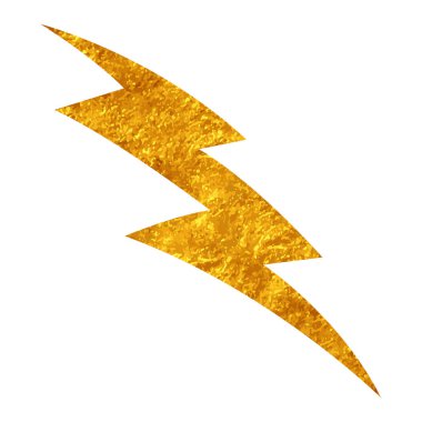 Yapıştırma biçiminde el çizimi gök gürültüsü karalaması