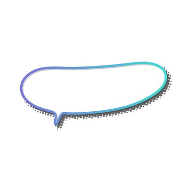 Boş komik konuşma balonu