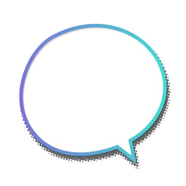 Boş komik konuşma balonu