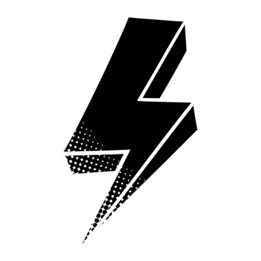 simge simgesi simgesi siyah yarıton biçimi